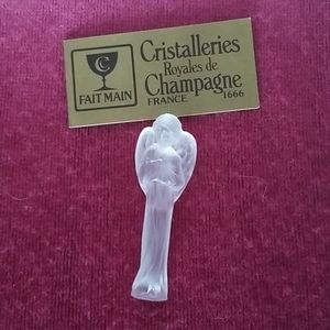 Frosted Crystal Angel by Cristaleries Royals de Ch